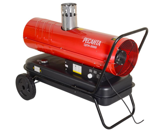 Тепловая дизельная пушка непрямого нагрева ТДПН-30000 Ресанта, 67/1/12
