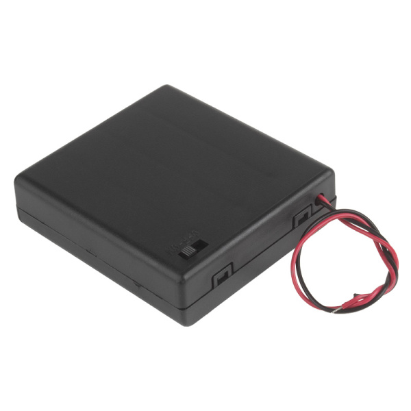 Батарейный отсек 4хАА (с проводами, закрытый)