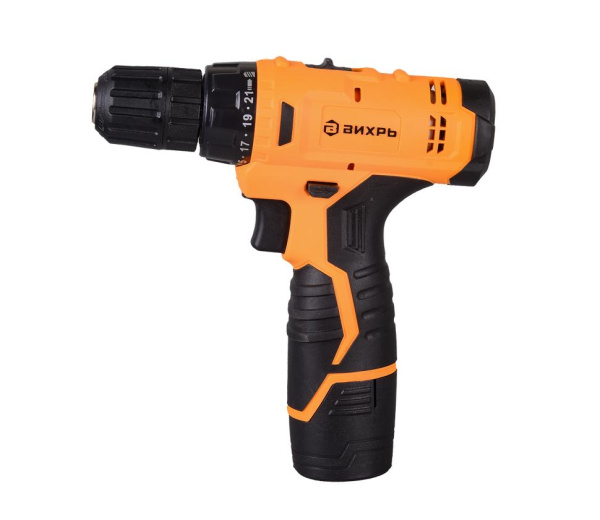 Дрель-шуруповерт аккумуляторная ДА-12Л-2 (2,0 А/ч) Вихрь, 72/14/14