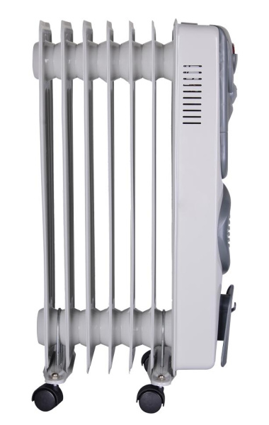 Масляный радиатор ОМ-7НВ (1,9 кВт) Ресанта, С ВЕНТИЛЯТОРОМ, 67/3/10