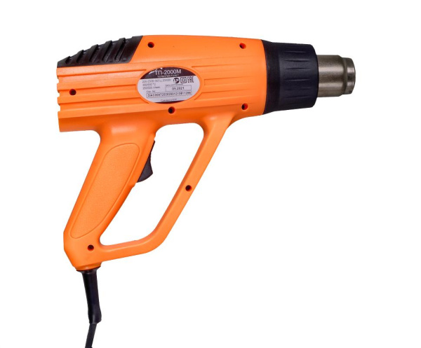 Термопистолет (ФЕН) "ВИХРЬ" ТП-2000М (без насадок) два режима, коробка, 72/2/2