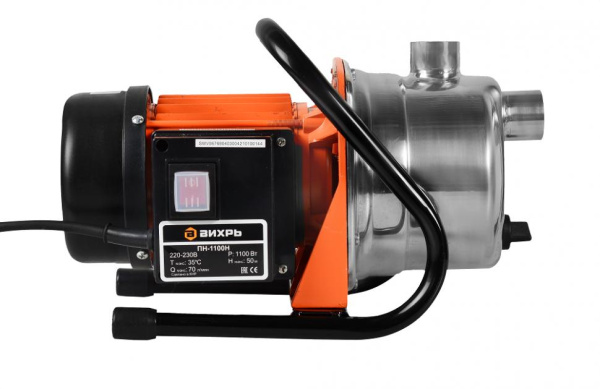 Поверхностный насос ПН-1100Н Вихрь, 68/4/3