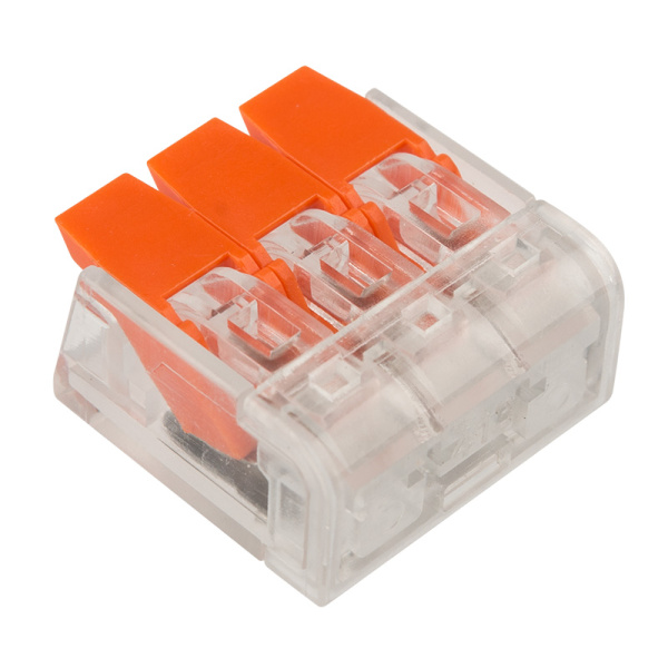 Универсальная компактная клемма, 3-проводная до 4,0 мм² (50 шт. /уп. ) REXANT