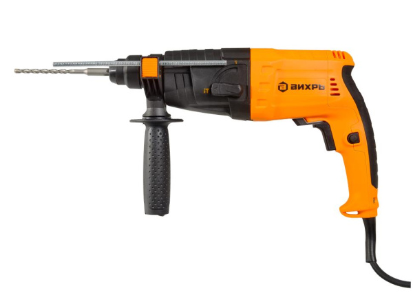 Перфоратор "ВИХРЬ" П-650К, 650Вт, SDS-Plus, бетон 24мм, 1000об/мин, 3900 уд/мин, 2.6Дж, 2,3кг, 3 режима, кейс