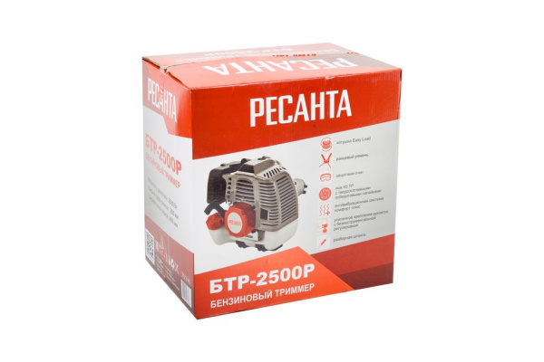 Бензиновый триммер БТР-2500Р Ресанта, (с антивибрационной системой), 70/2/40