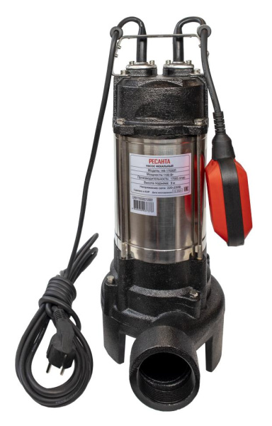 SALE! Фекальный насос НФ-17000Л Ресанта, шт, 77/5/3