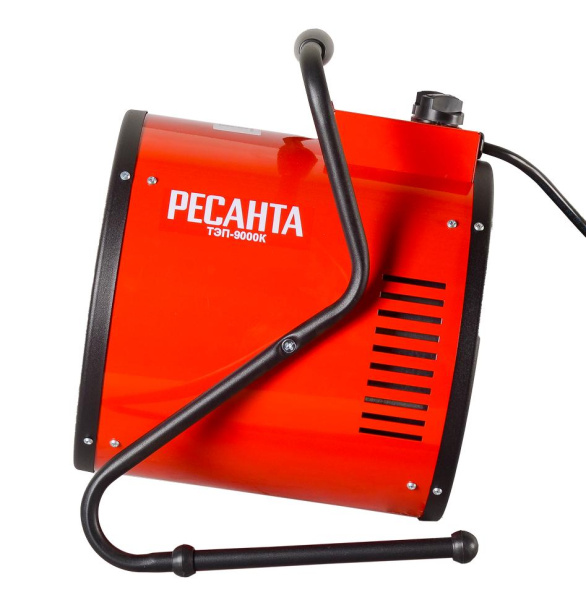 Тепловая электрическая пушка "РЕСАНТА" ТЭП-9000К 9000Вт (4500/9000Вт) трёхфазная (круглая)