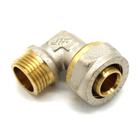 Угольник 16x1/2" НР для м/п труб, тов-025185