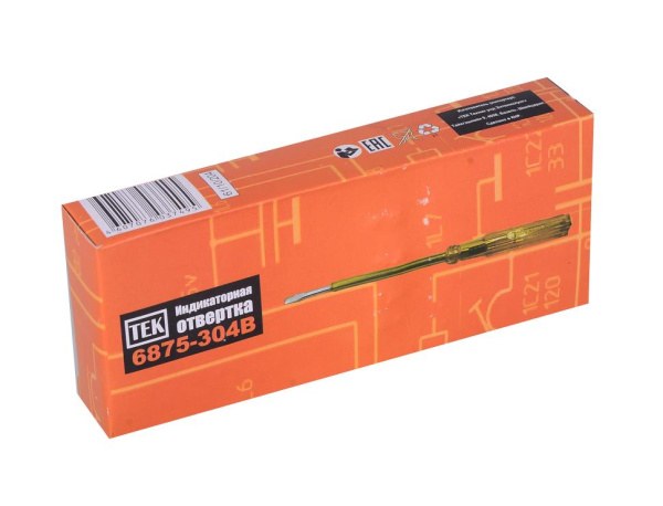 Отвертка-индикатор РЕСАНТА (220 мм) 6875-304 В, 61/10/204