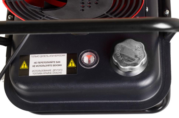 Тепловая дизельная пушка "РЕСАНТА" ТДП-20000 (588 м3/час, 20кВт, расход 1,85л/час), 67/1/9