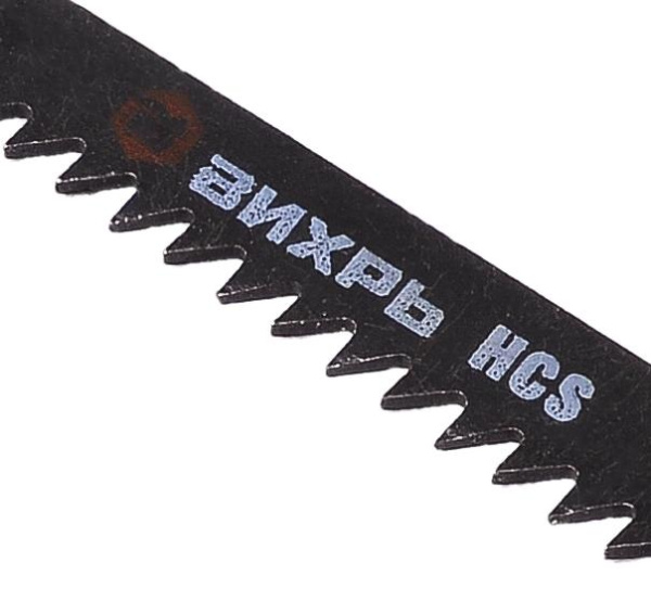 Пилки для лобзика Т111C по дереву,грубый рез 100х75мм (2 шт) 73/10/5/7 "ВИХРЬ"