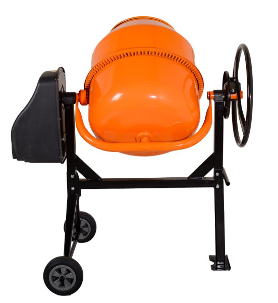 Бетономешалка "ВИХРЬ" БМ-120, модель с чугунным венцом, 74/1/12