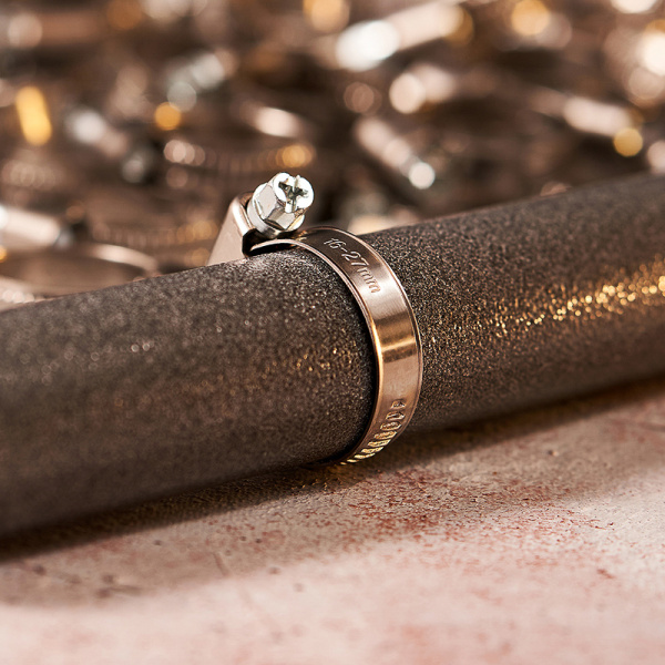 Хомут червячный 16-27мм REXANT