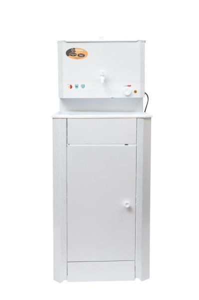 Умывальник дачный КОМФОРТ, с подогревом, пластиковая мойка, цвет белый , шт, 74/4/9