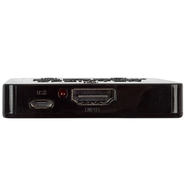 Делитель HDMI 1x2 пластиковый корпус  REXANT (вход HDMI - выход 2 HDMI) на два телевизора