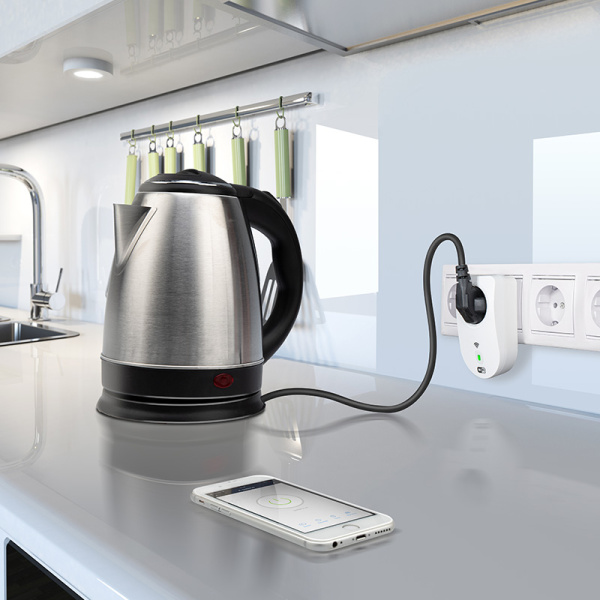 Умная Wi-Fi розетка/дистанционное управление бытовыми приборами 16 А, 3600 Вт