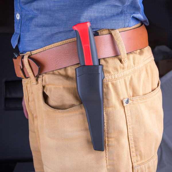 Нож строительный нержавеющая сталь лезвие 90 мм REXANT