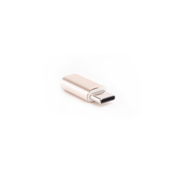Переходник USB Type-C 3.1 - USB B micro, (шт/гн), золотой, Атом, 31047