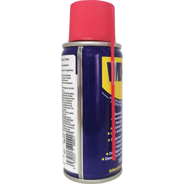 Смазка универсальная WD-40 100 мл классическая (49001), 1772123