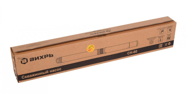 Скважинный насос СН-60 (d.75 mm) Вихрь, 68/3/7