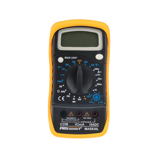 Универсальный мультиметр MAS830L(DT850L) Proconnect