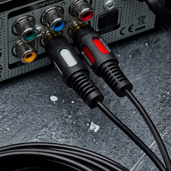 Шнур 3.5 Stereo Plug - 2RCA Plug 7М (GOLD) REXANT